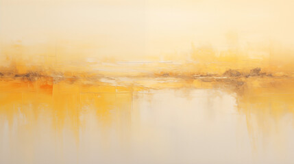 Fototapeta premium Abstract landscape art in golden hues