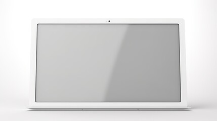 Computer screen Laptop with blank screen. Simple design