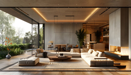 Fototapeta premium interior of a dining room
