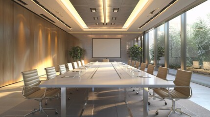 A detailed discussion on business operations in a modern meeting room, where managers analyze processes, identify inefficiencies, and implement improvements to enhance productivity and operational