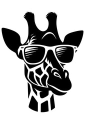 Giraffe SVG, Giraffe in Sunglasses SVG, Animal SVG, Africa SVG, Elephant SVG, Giraffe Head SVG, Giraffe Silhouette, Giraffe Vector, Clipart, Cut file for Cricut SVG, JPG, PNG