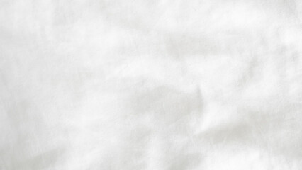close up of white bedsheet background ,good hotel service