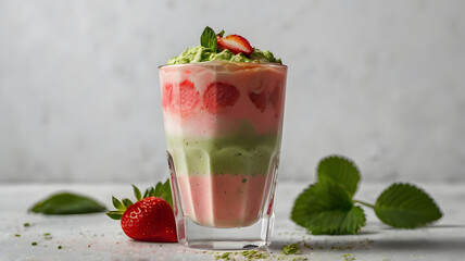 matcha strawberry