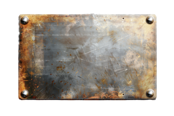 metal fence isolated on transparent background