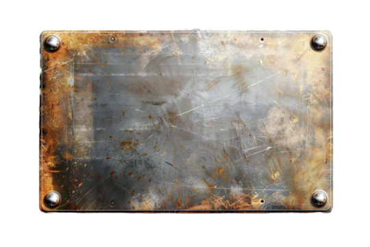 metal fence isolated on transparent background