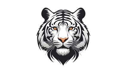 white tiger head