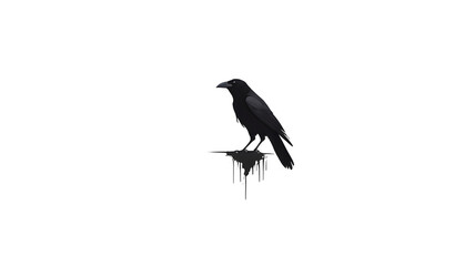 Fototapeta premium crow