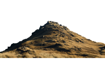 Mountains isolated on transparent background