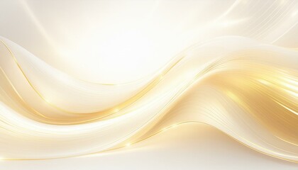 Background of golden light beams
