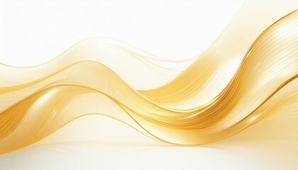 Background of golden light beams
