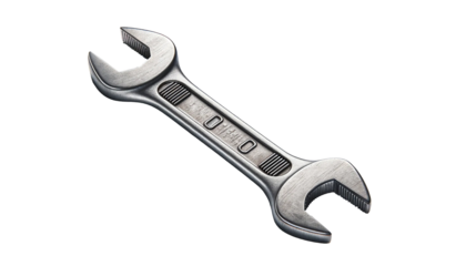 wrench isolated on transparent or white background