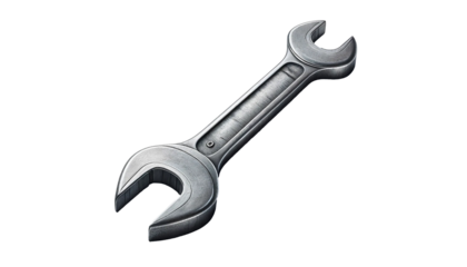 wrench isolated on transparent or white background