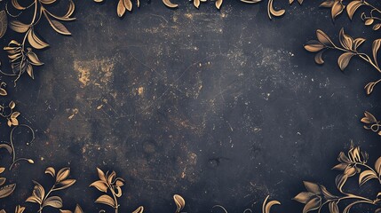 Edwardian Mourning, border, background Wallpaper, blank in the middle, minimalism, negative space, use for postcard template