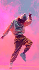 hop dancer performing