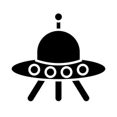 Ufo glyph icon