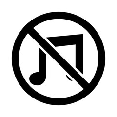 No music glyph icon