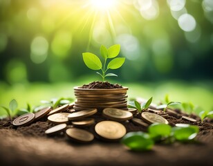 Petite Plante et argent