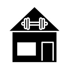 Gym Icon glyph icon
