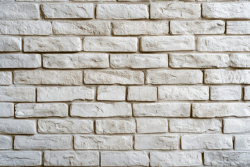 Fototapeta premium cream brick wall texture. Beige old brown brick wall concrete or stone textured, wallpaper limestone abstract flooring
