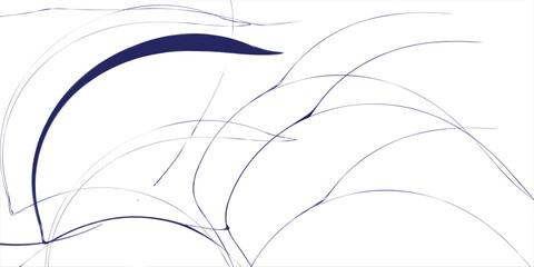 Dynamic flowing wave lines background. Futuristic technology and sound wave patterns