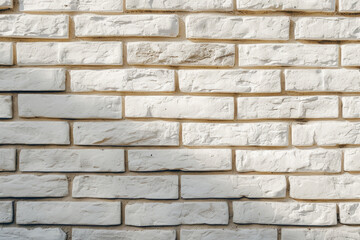 Fototapeta premium cream brick wall texture. Beige old brown brick wall concrete or stone textured, wallpaper limestone abstract flooring