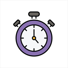 Stopwatch vector icon