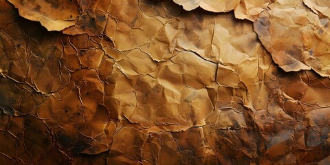 Vintage brown paper texture with worn grungy retro feel for backgrounds. Concept Vintage, Brown Paper, Texture, Retro, Grungy