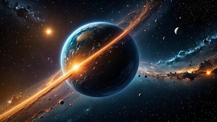 Obraz premium nature background,mountain,space,leaf and water,macro photography,bubble,splash,wallpaper hd