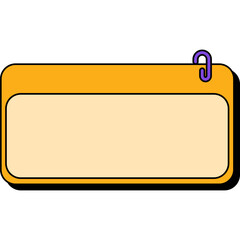 Retro Sticky Note Paper