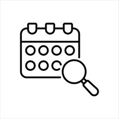 Analysis vector icon