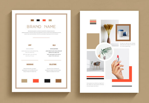 Brand Moodboard Design