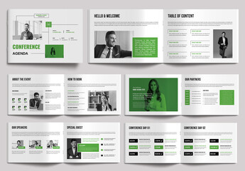 Conference Agenda Schedule Guide Template