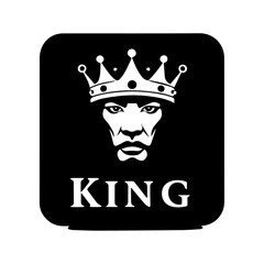 Crown cute sketch doodle. Vector illustration, 