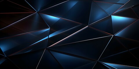 Abstract geometric design with dark background for internet communication technology. Concept Abstract Design, Geometric Shapes, Dark Background, Internet Communication, Technology