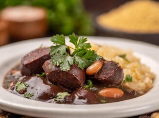 Brazilian Traditional ''Feijoada''