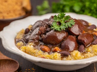 Brazilian Traditional ''Feijoada''