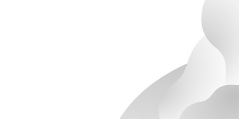 Abstract white and gray wave modern background. texture white pattern. vector illustration	