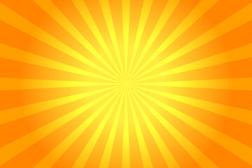 Orange Sunburst Pattern Background. Orange Sunburst Pattern Background.