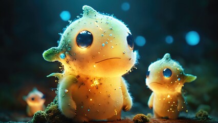 yellow tang fish, generative ai, 