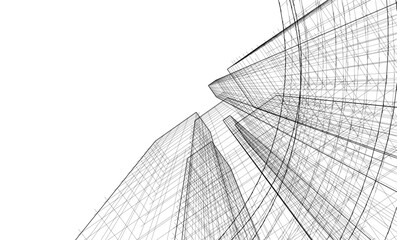 Architecture building. Design background vector illustration