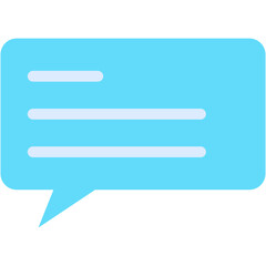 Fototapeta premium Vector Icon Chat, Speech Bubble, Communication, Multimedia, Communication