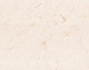 Nepalese light lokta paper texture. Seamless craft handmade fiber recycled paper background surface, natural and eco-friendly pattern material page. 18gsm pale natural.