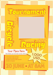 Bicycle Tournament Flyer