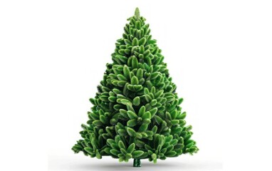 Green Vibrant Christmas Tree