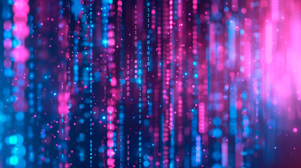 Digital neural network connections, artificial intelligence concept abstract background