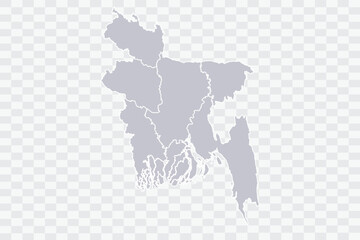Bangladesh Map Cloud Color on White Background quality files Png
