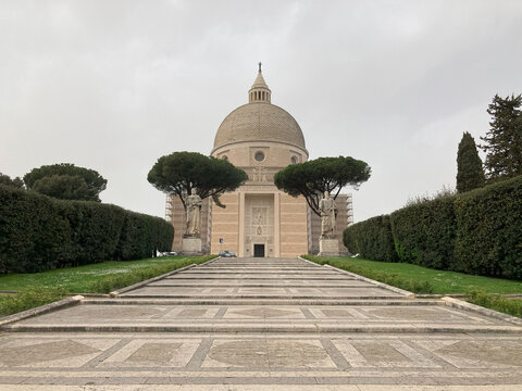 Italy, Rome - April 01, 2024: church of saints Peter and Paul