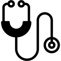 Vector Icon Stethoscope, Doctor, Health, Medical, Healthcare, Physician