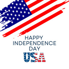 Happy independence day 4 Th July, United states of America day. Social media Story Layout design template for independence day social media.