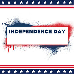 Happy independence day 4 Th July, United states of America day. Social media Story Layout design template for independence day social media.